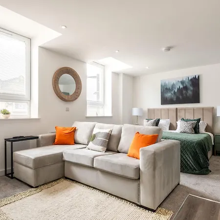 Contemporary 1 Bed Central Rotherham Studio Exterior photo