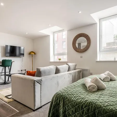 Contemporary 1 Bed Central Rotherham Studio Exterior photo