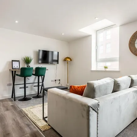 Contemporary 1 Bed Central Rotherham Studio Exterior photo