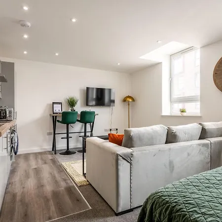 Contemporary 1 Bed Central Rotherham Studio Exterior photo